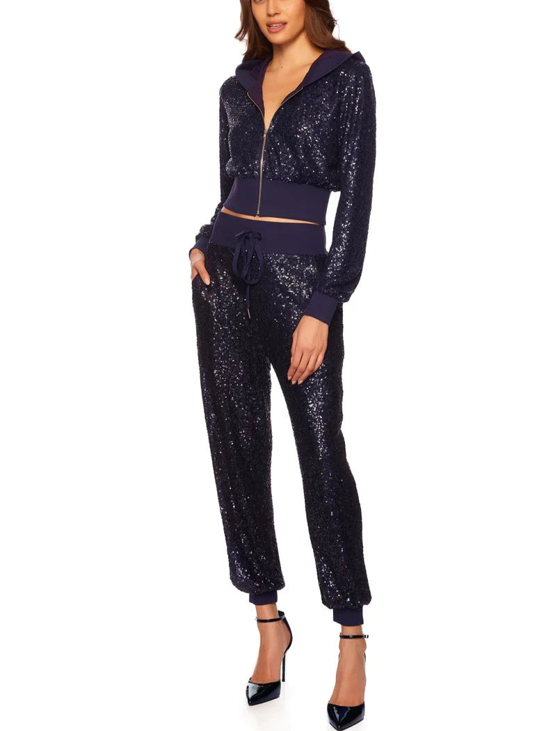 SEQUIN JOGGER SET