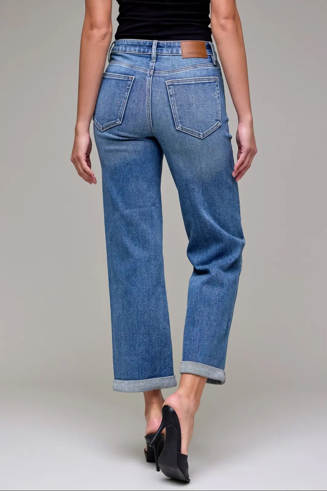 DOUBLE CUFFED HIGH RISE