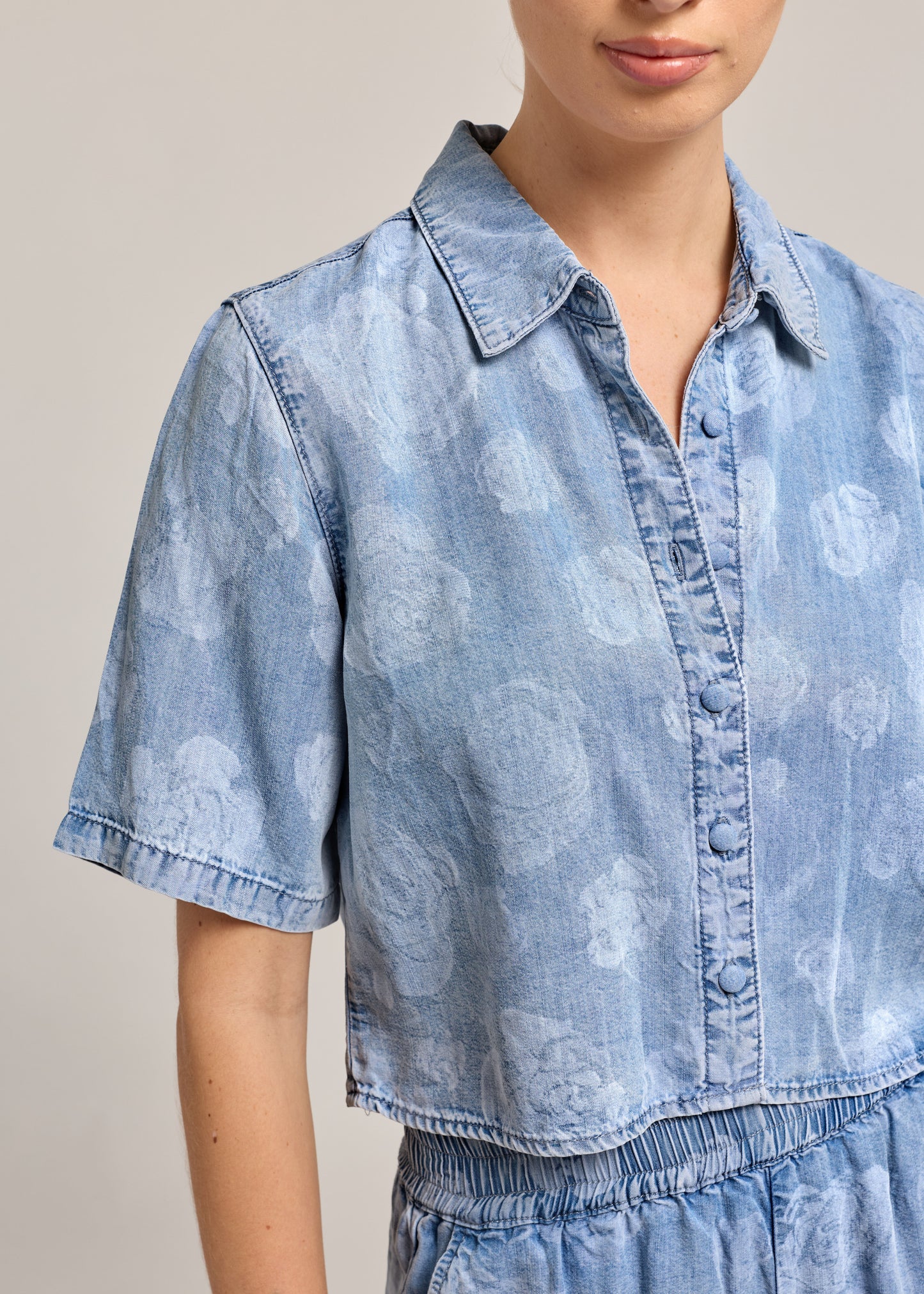 HEIDI DENIM TOP