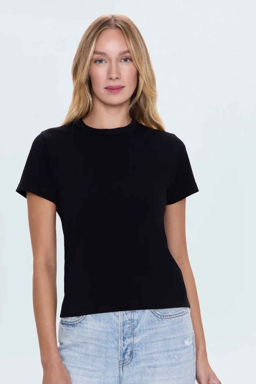 ALBA BABY TEE BLACK