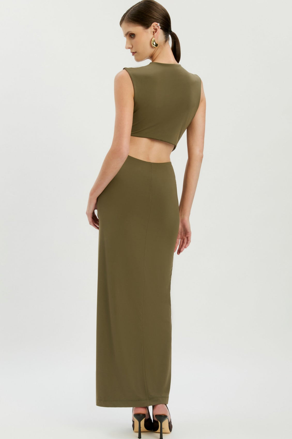 FELIX HIGH NECK MAXI DRESS