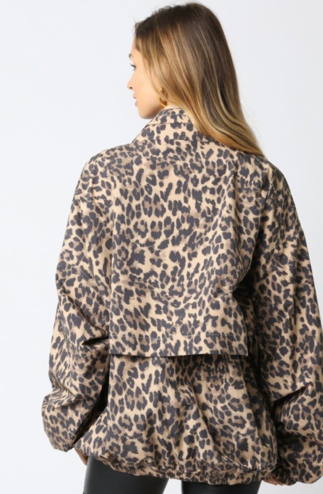 BROWN LEOPARD JACKET
