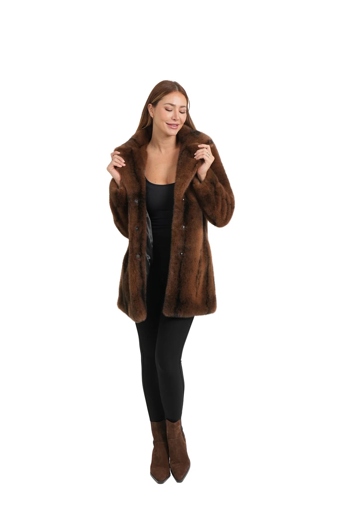 JESSICA FAUX FUR COAT