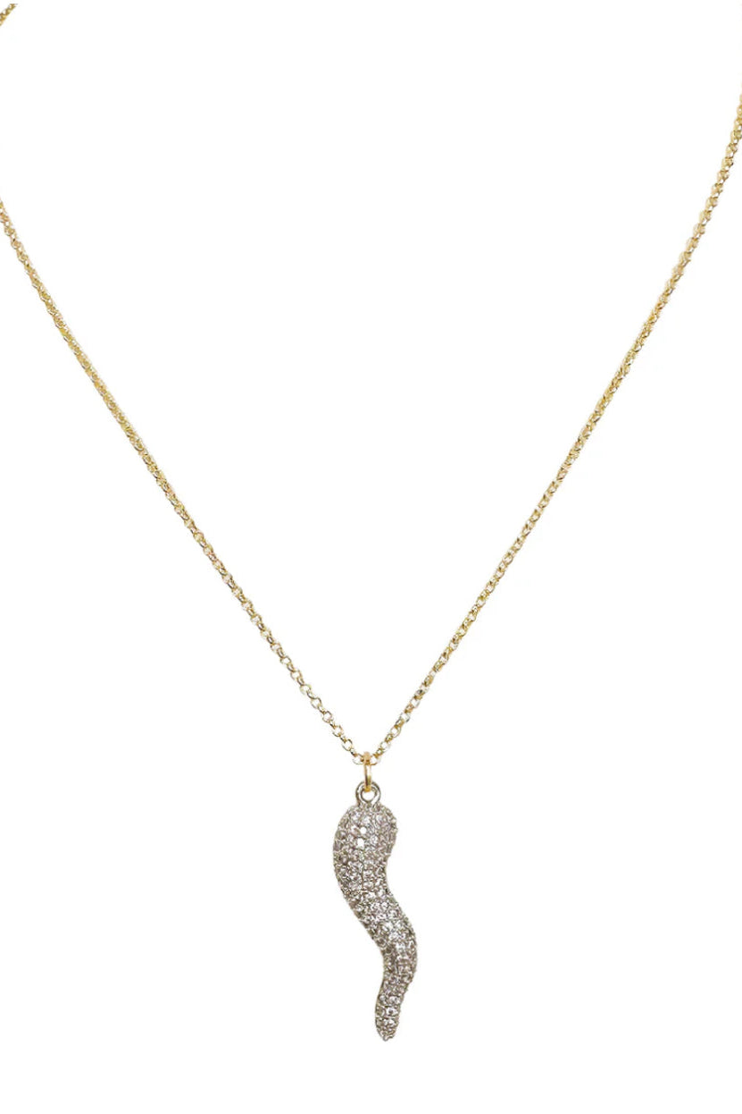 ITALIAN HORN NECKLACE
