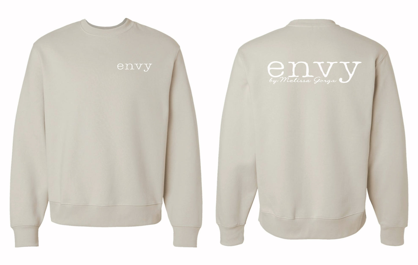 ENVY CREAM CREWNECK