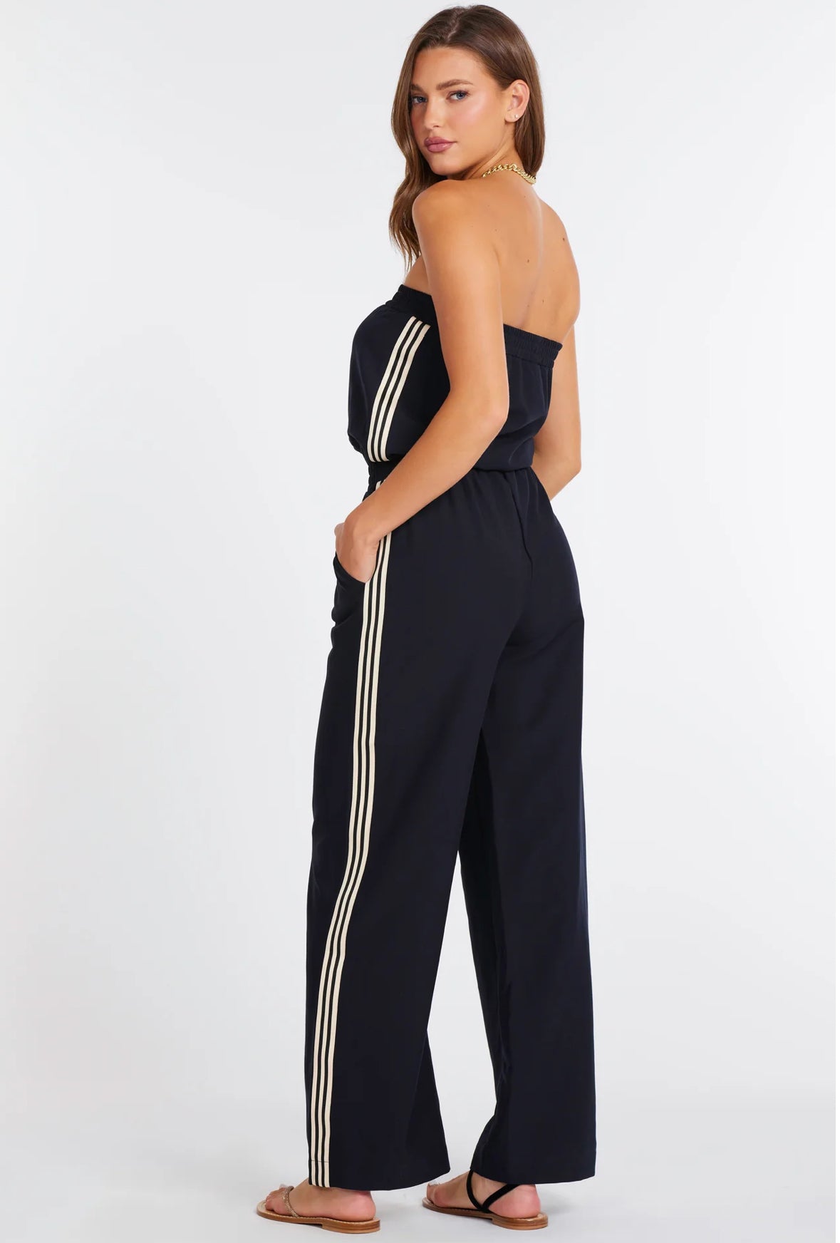JAGGER STRAPLESS JUMPSUIT