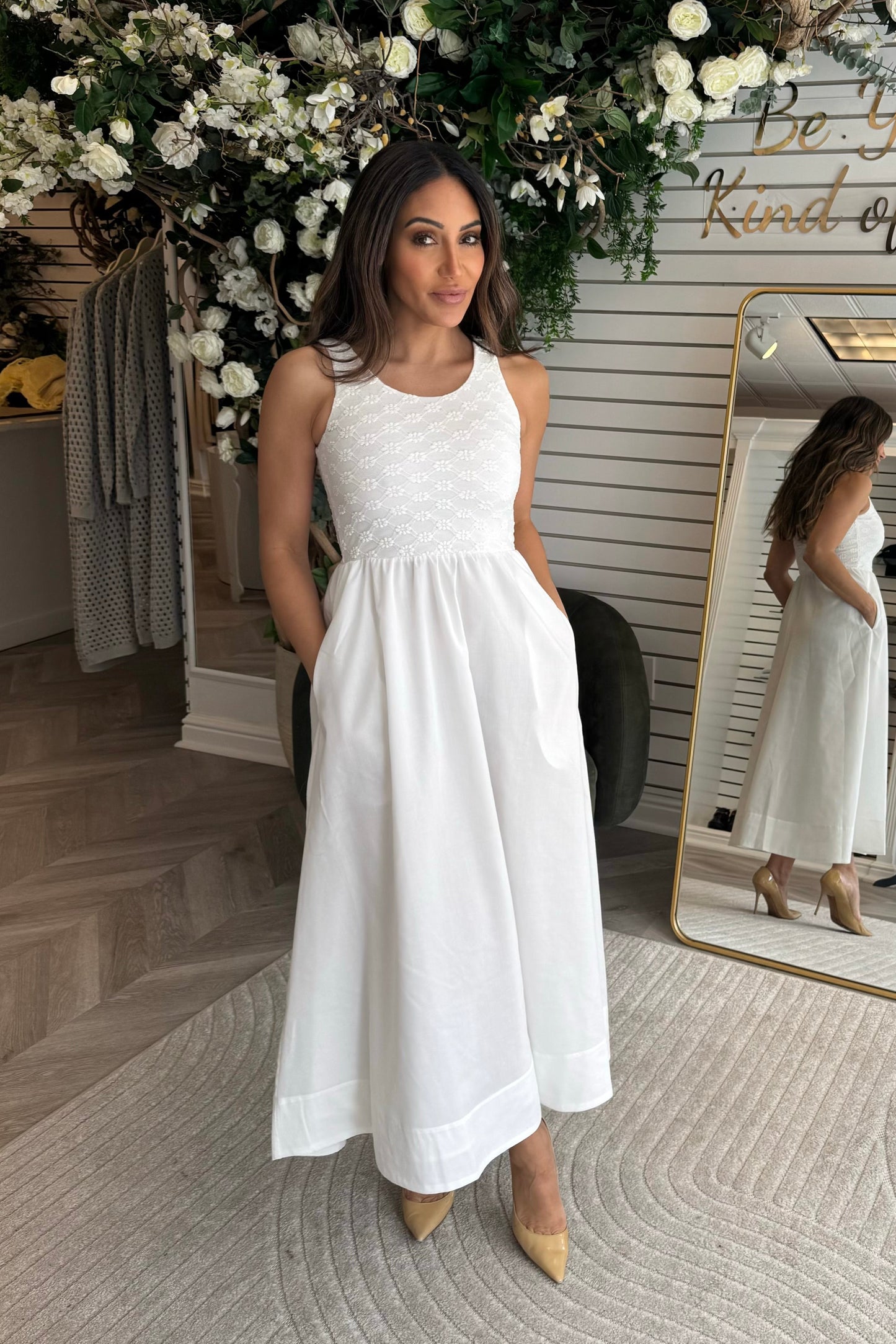 BRYONY POPLIN DRESS