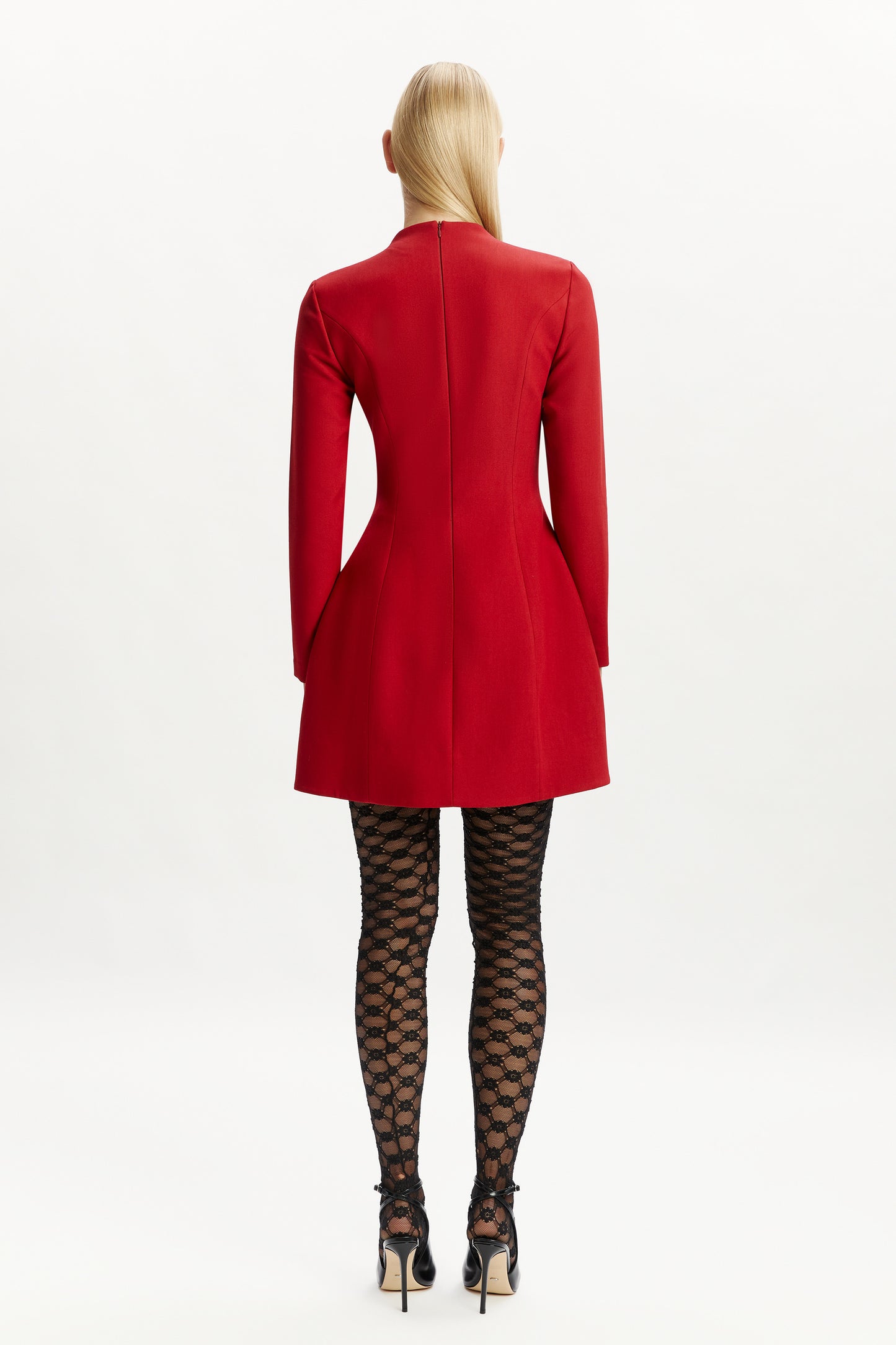 DELPHI LONG SLEEVE MINI DRESS