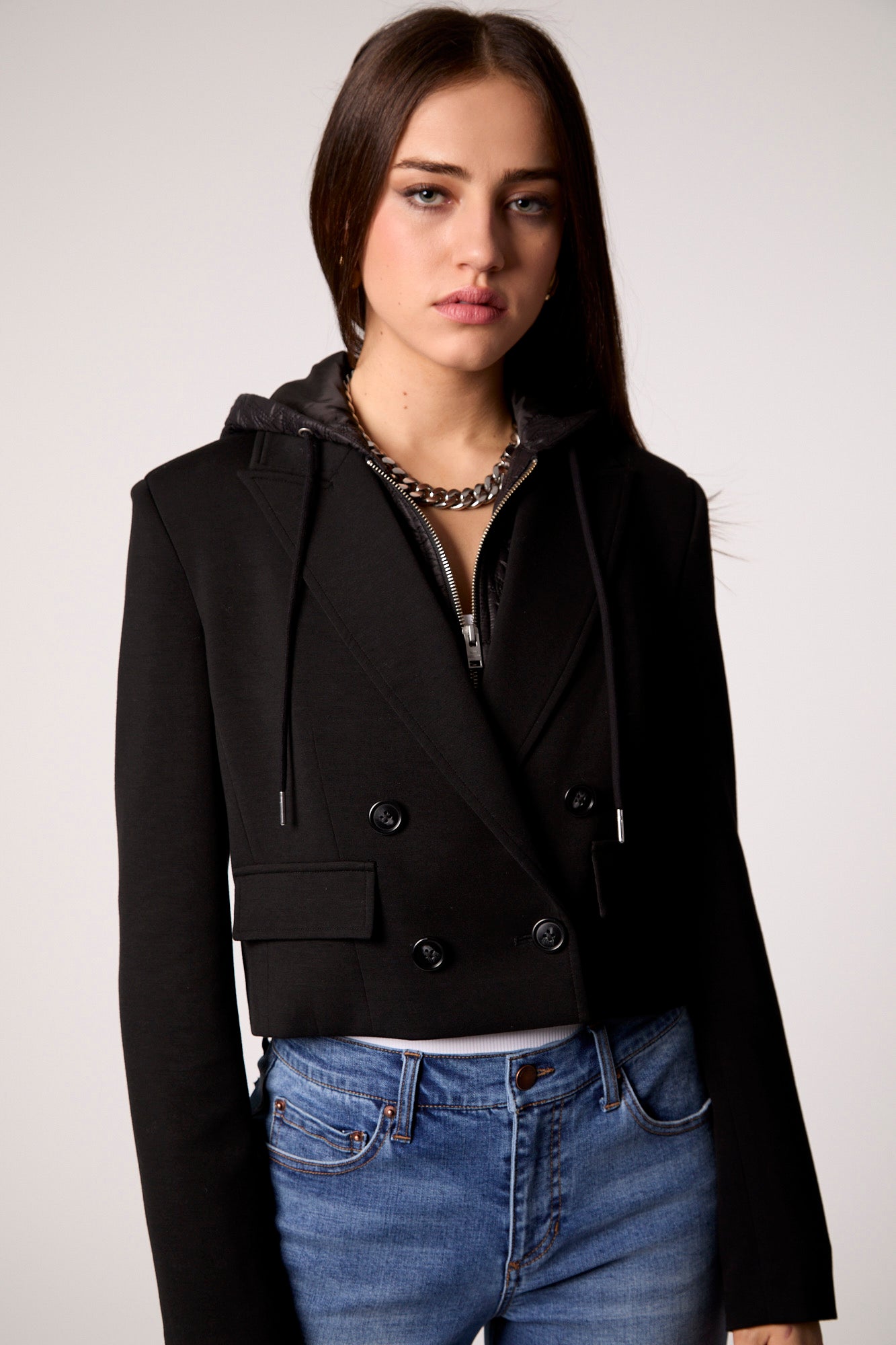 FIRESIDE CROPPED BLAZER