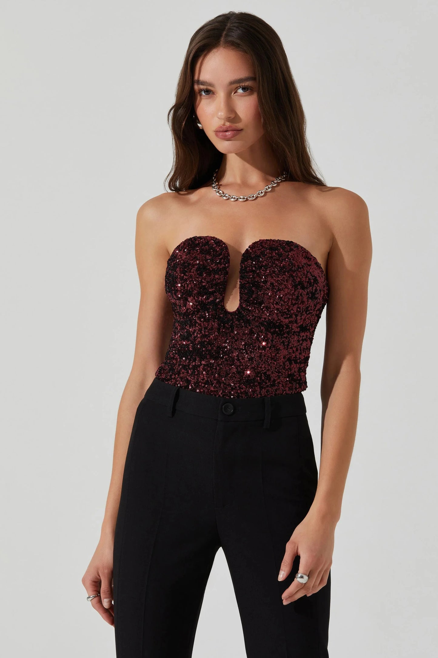 ARISTA SEQUIN TOP