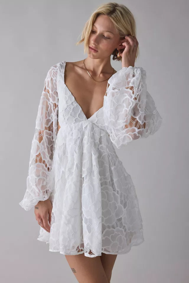 jovie babydoll mini dress JOVIE DRESS