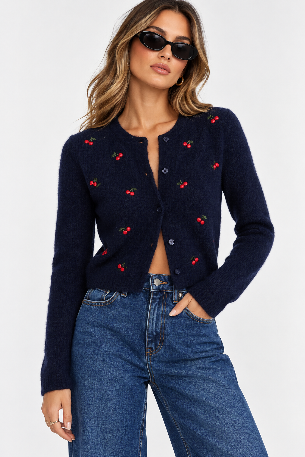 MUSE CHERRY CARDIGAN