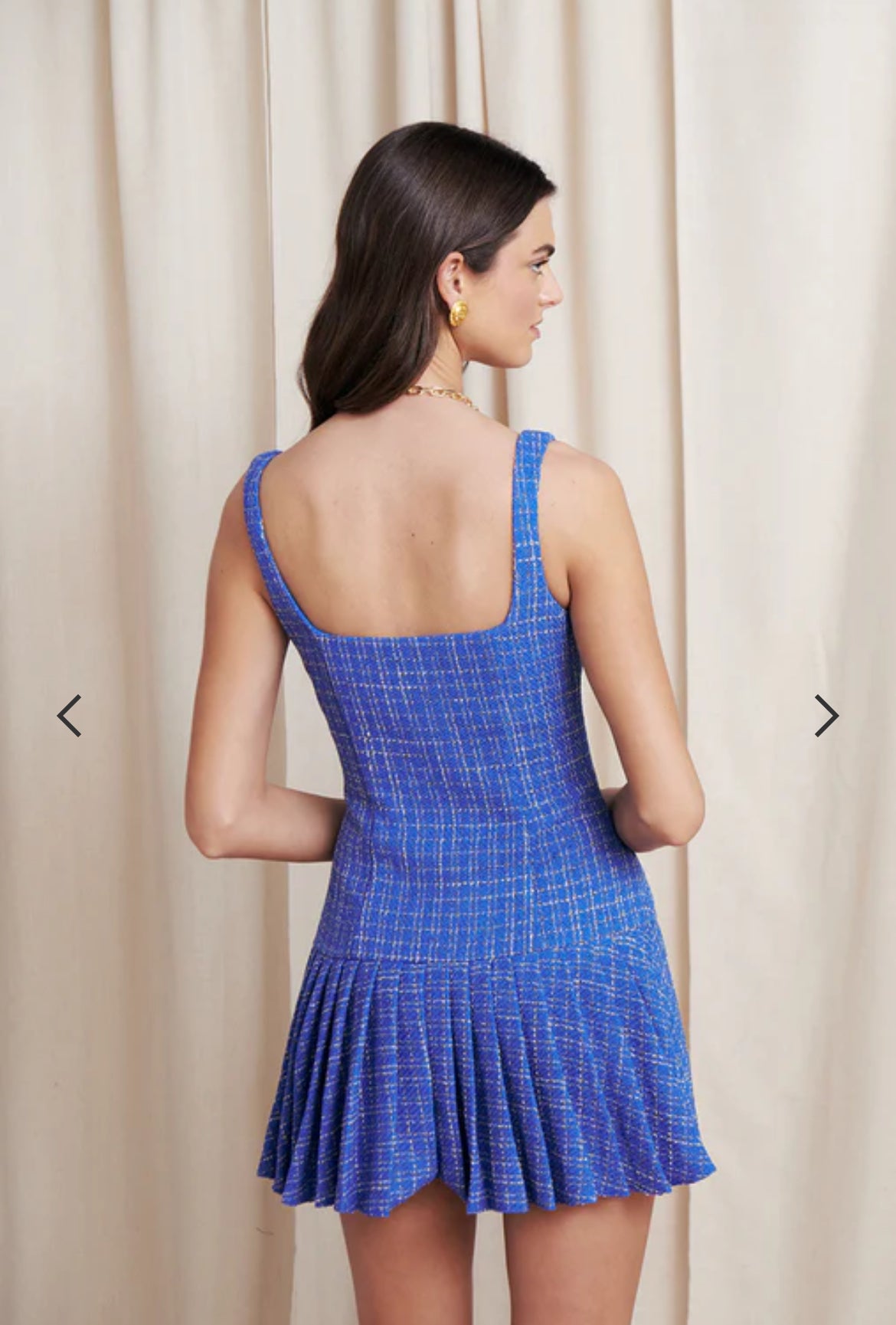 ILIZA TWEED MINI DRESS