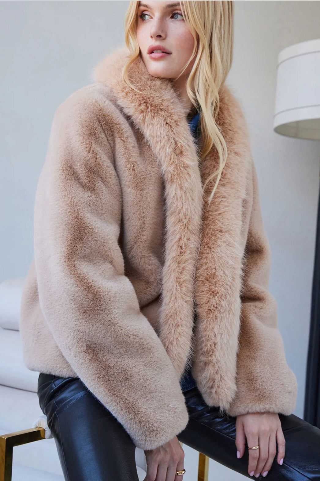 DASHA FAUX FUR JACKET