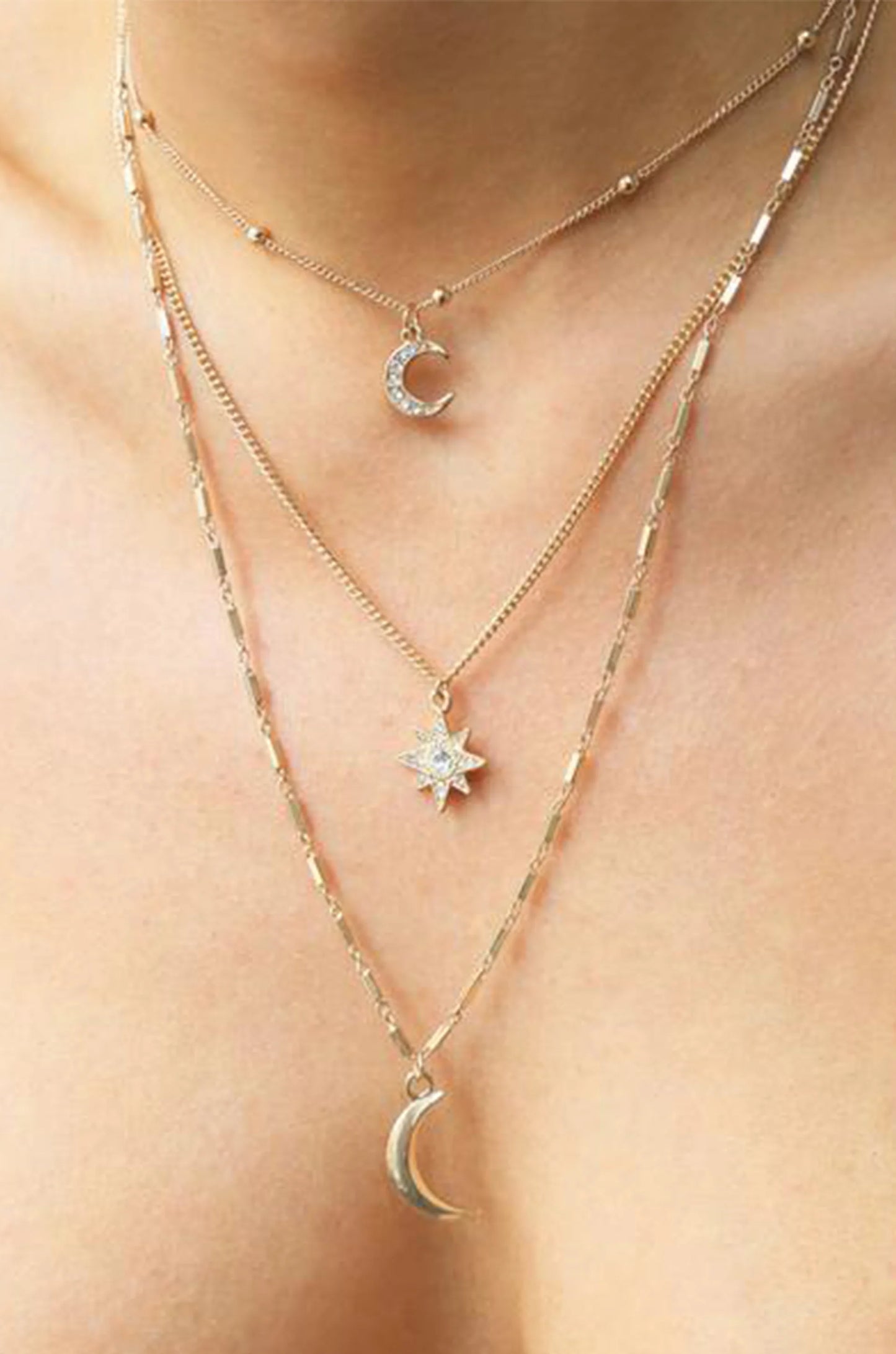 NIGHT SKY NECKLACE SET