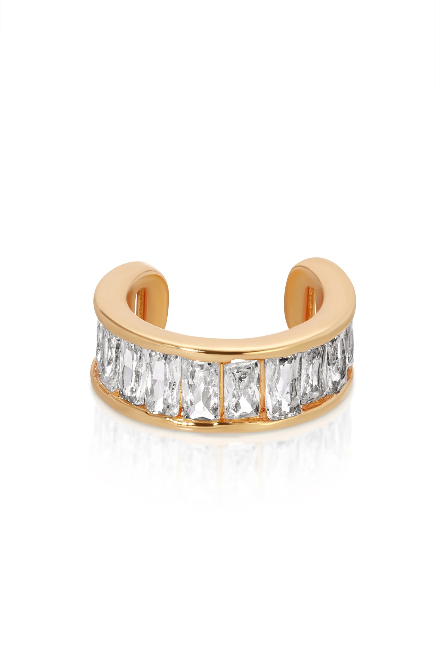 CLASS CRYSTAL EAR CUFF
