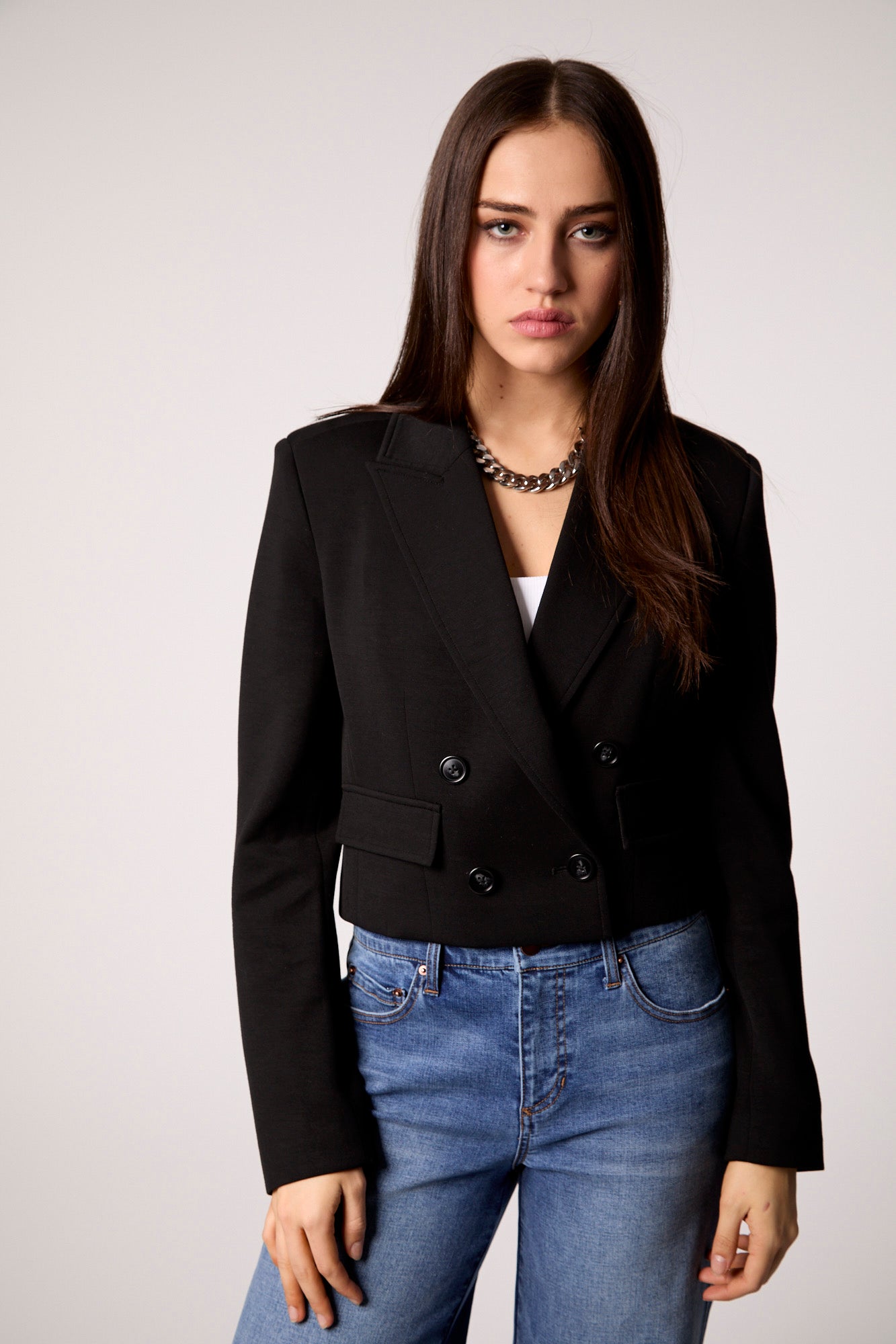 FIRESIDE CROPPED BLAZER