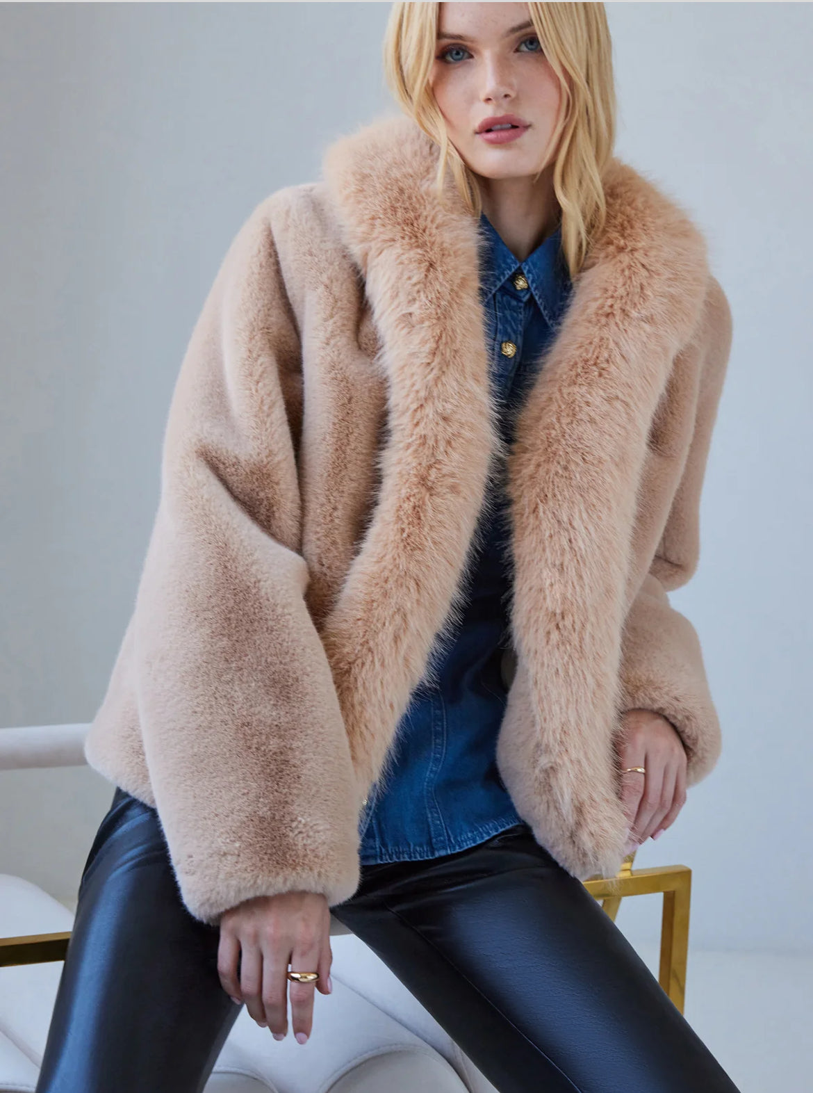 DASHA FAUX FUR JACKET