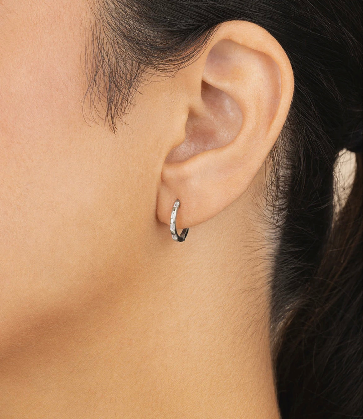 HENLEY SILVER HOOP