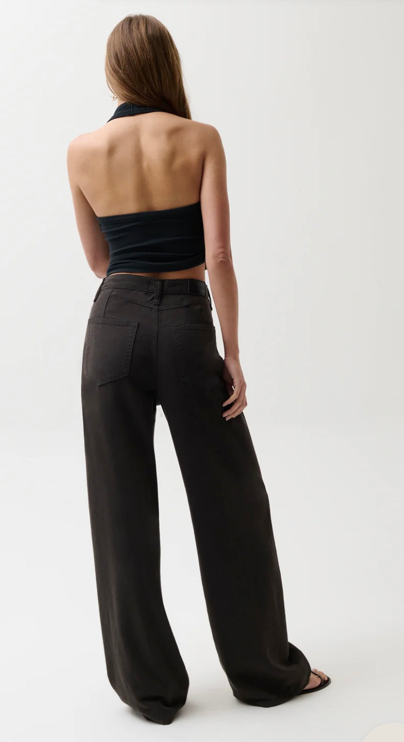 SYDNEY LINEN BOWED DENIM