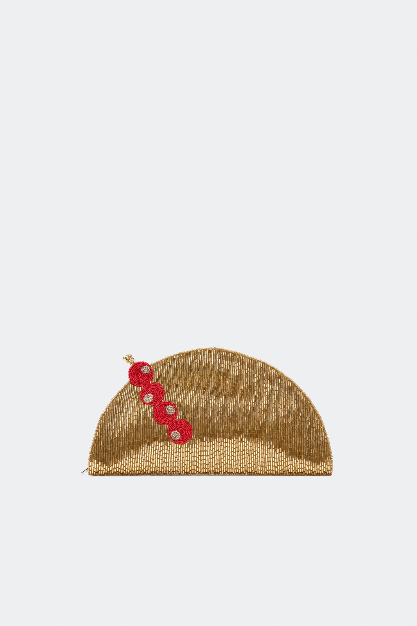 BEADED LUNE MARTINI CLUTCH