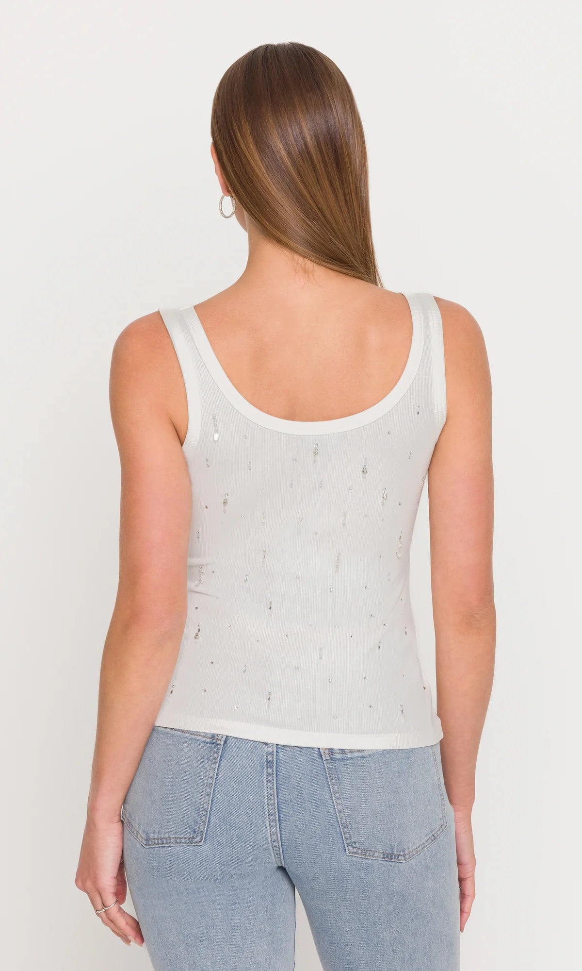 EVITA EMBELLISHED TOP