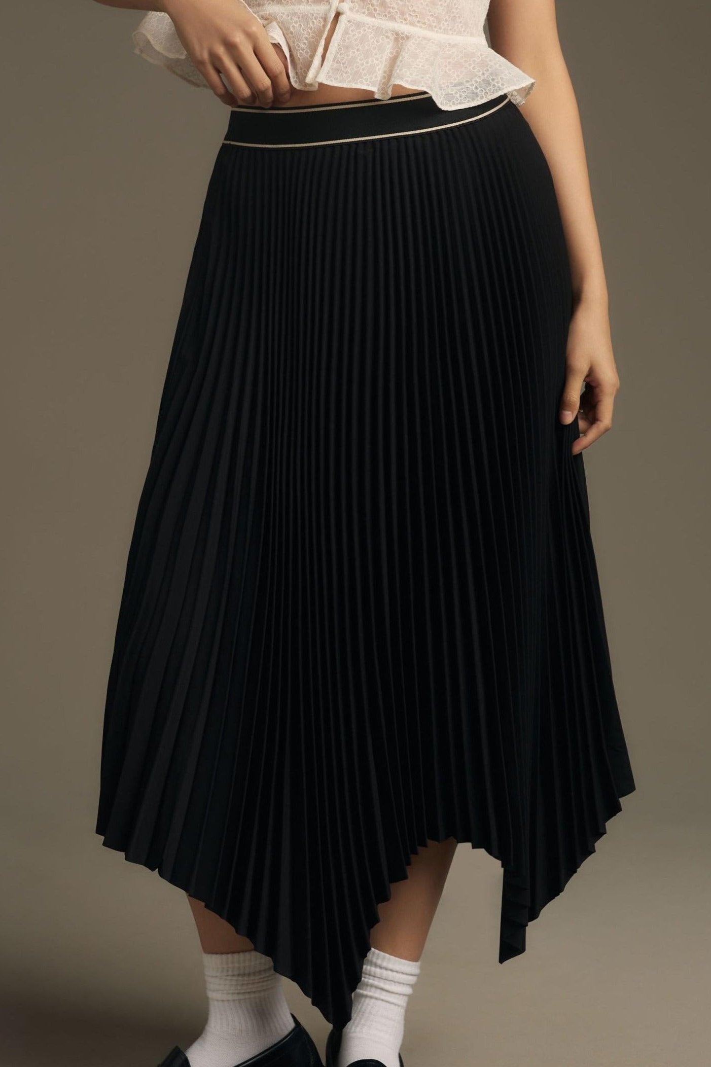 MORGAN PLEAT SKIRT