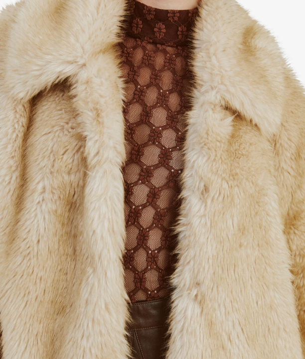 SARISSA FAUX FUR JACKET