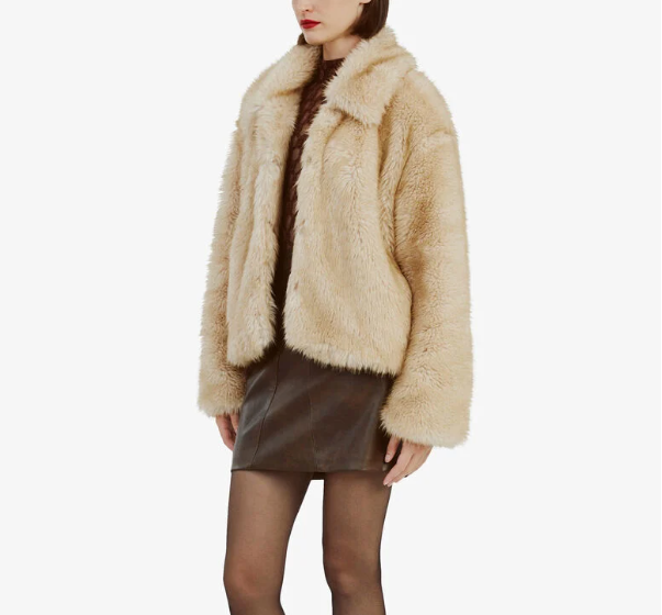 SARISSA FAUX FUR JACKET