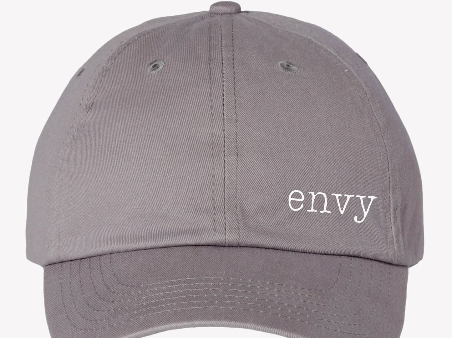 SILVER ENVY BASEBALL CAP