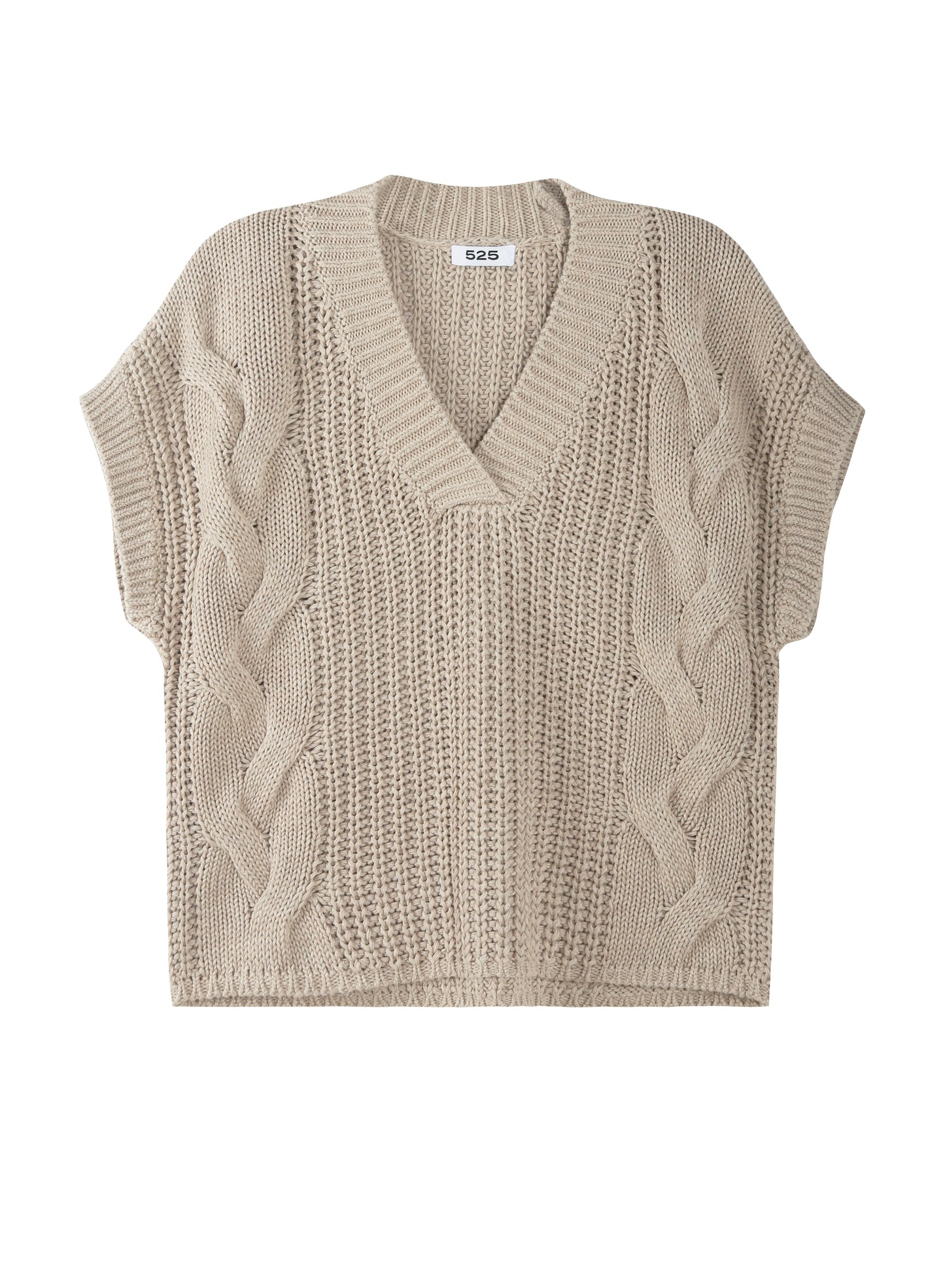 TIFF CABLEKNIT VEST