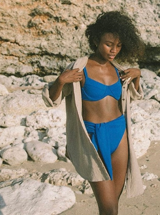 VERANO SHORT SHIRT COVERUP DRESS