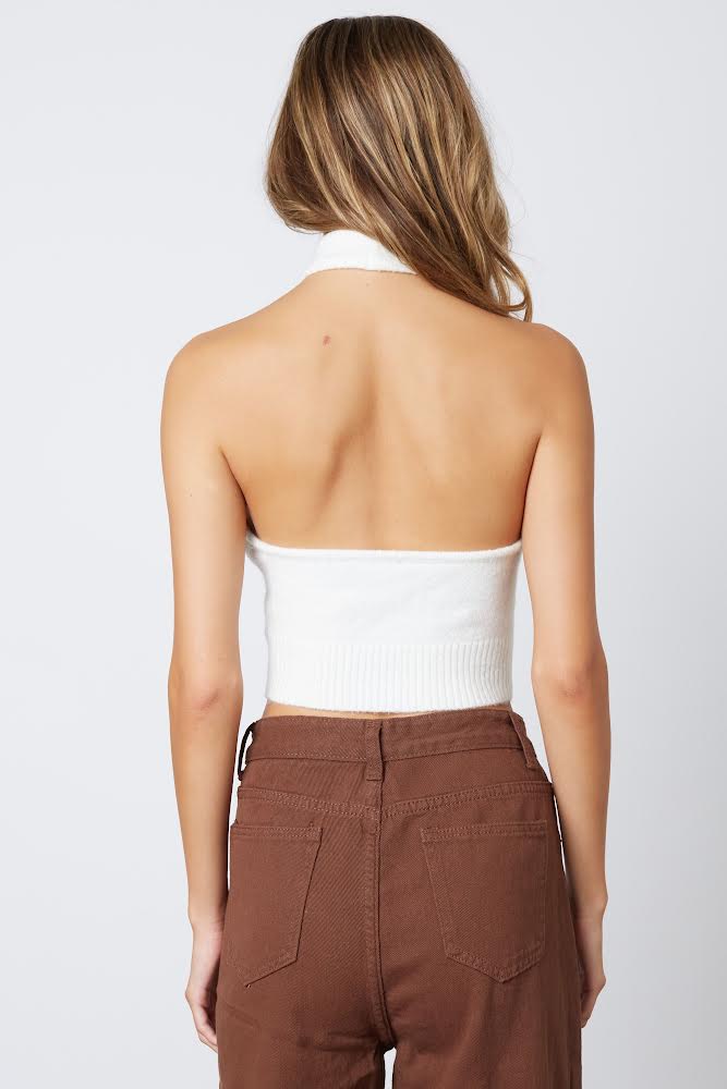 Fuzzy Halter Top