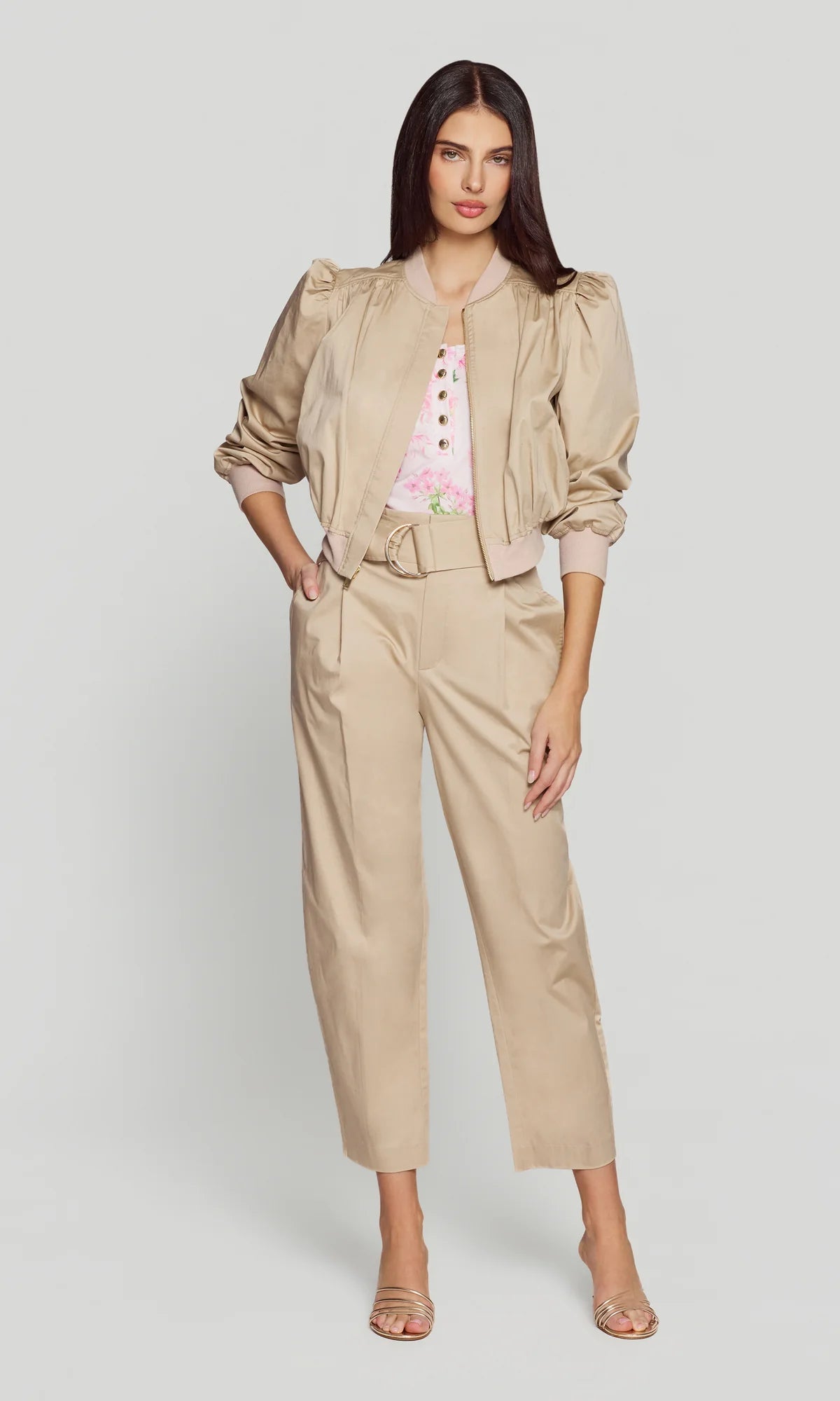 SARIAH SATEEN BOMBER