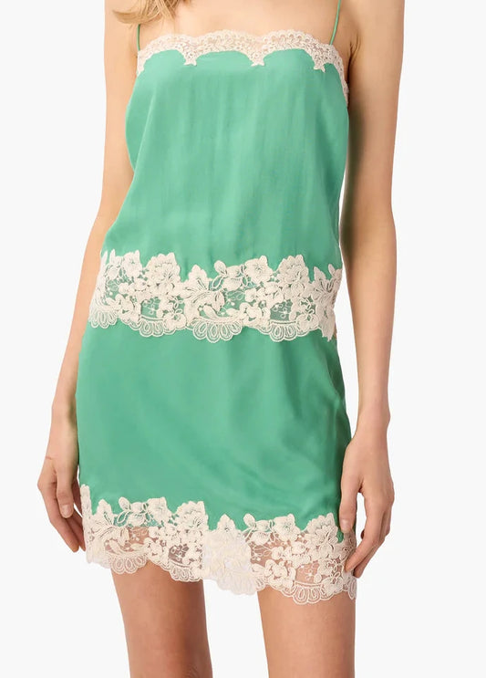 INEZ SILK SKIRT