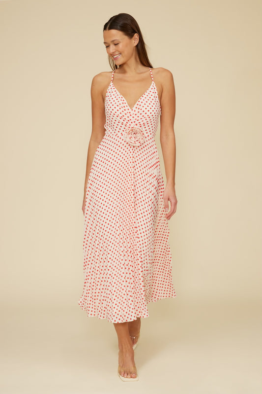ROSE PLEATED DRESS