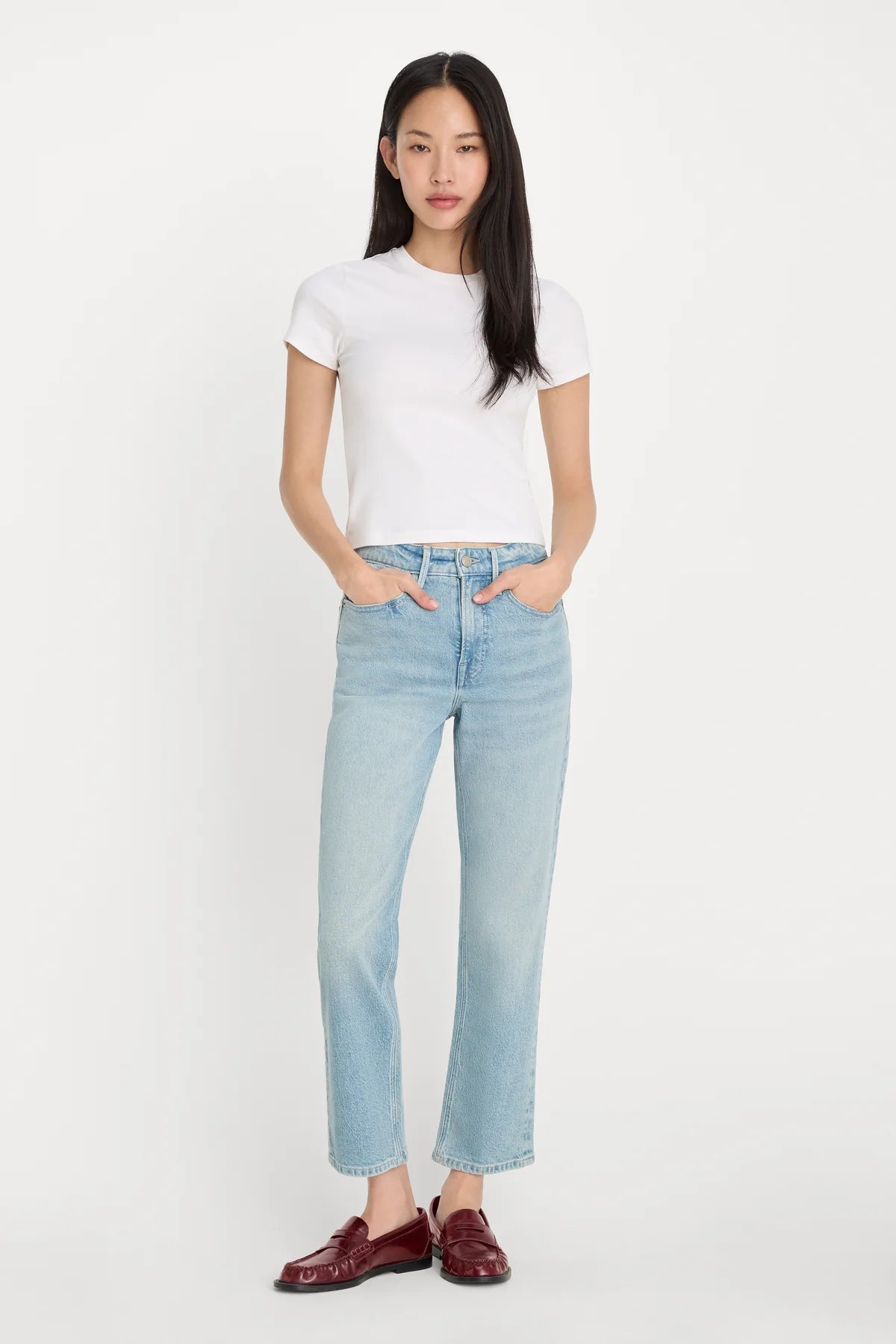 GOOD ICON ANKLE JEANS