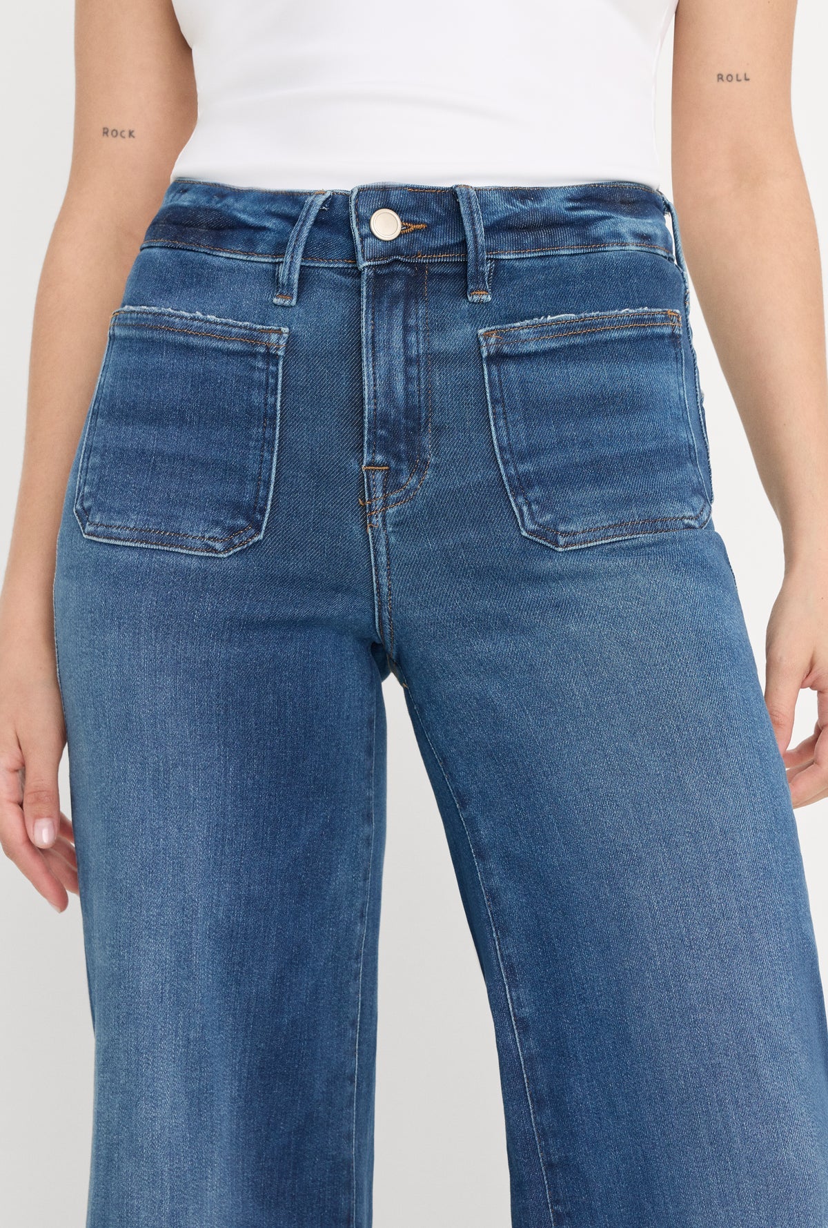 GOOD AMERICAN PETITE PALAZZO