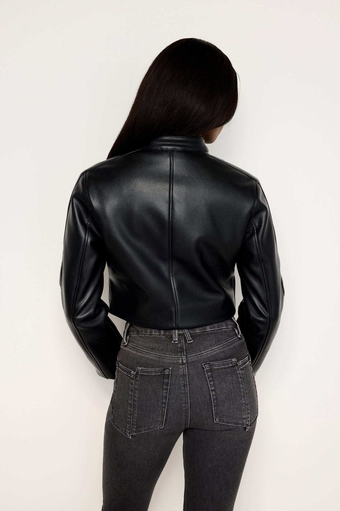 GOOD AMERICAN MOTO JACKET