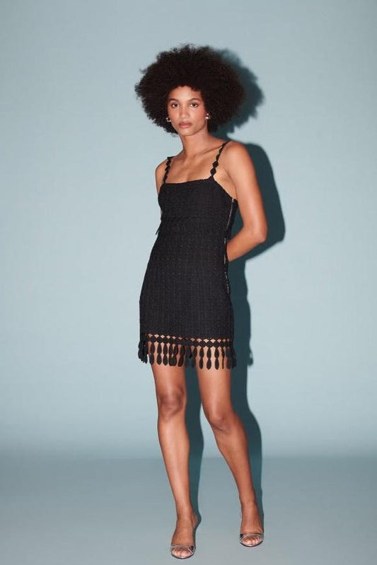 CAITRIONA FRINGE DRESS