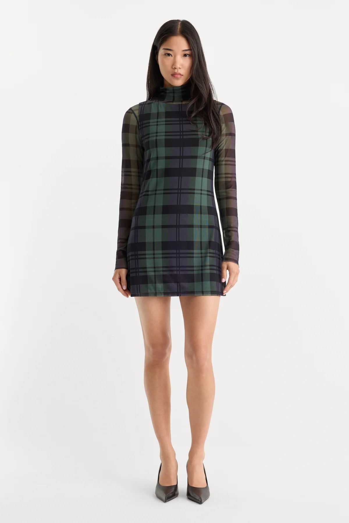 GOOD AMERICAN MESH DRESS