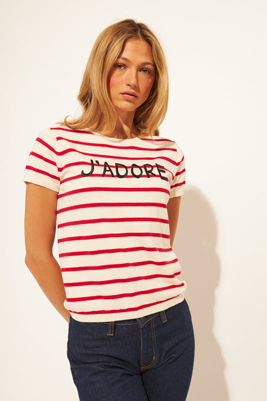 PARTISAN STRIPE TEE