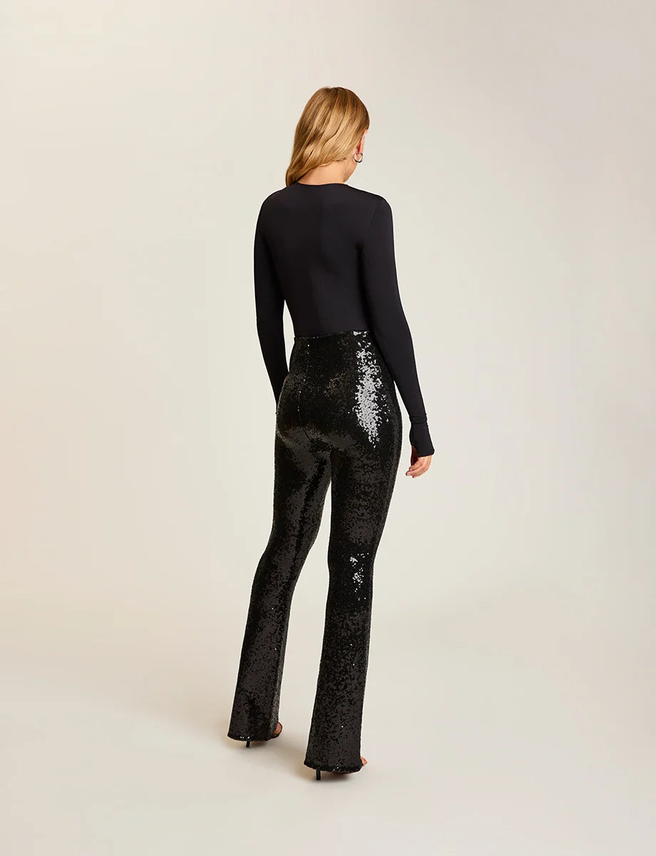 COMMANDO SEQUIN FLARE PANT