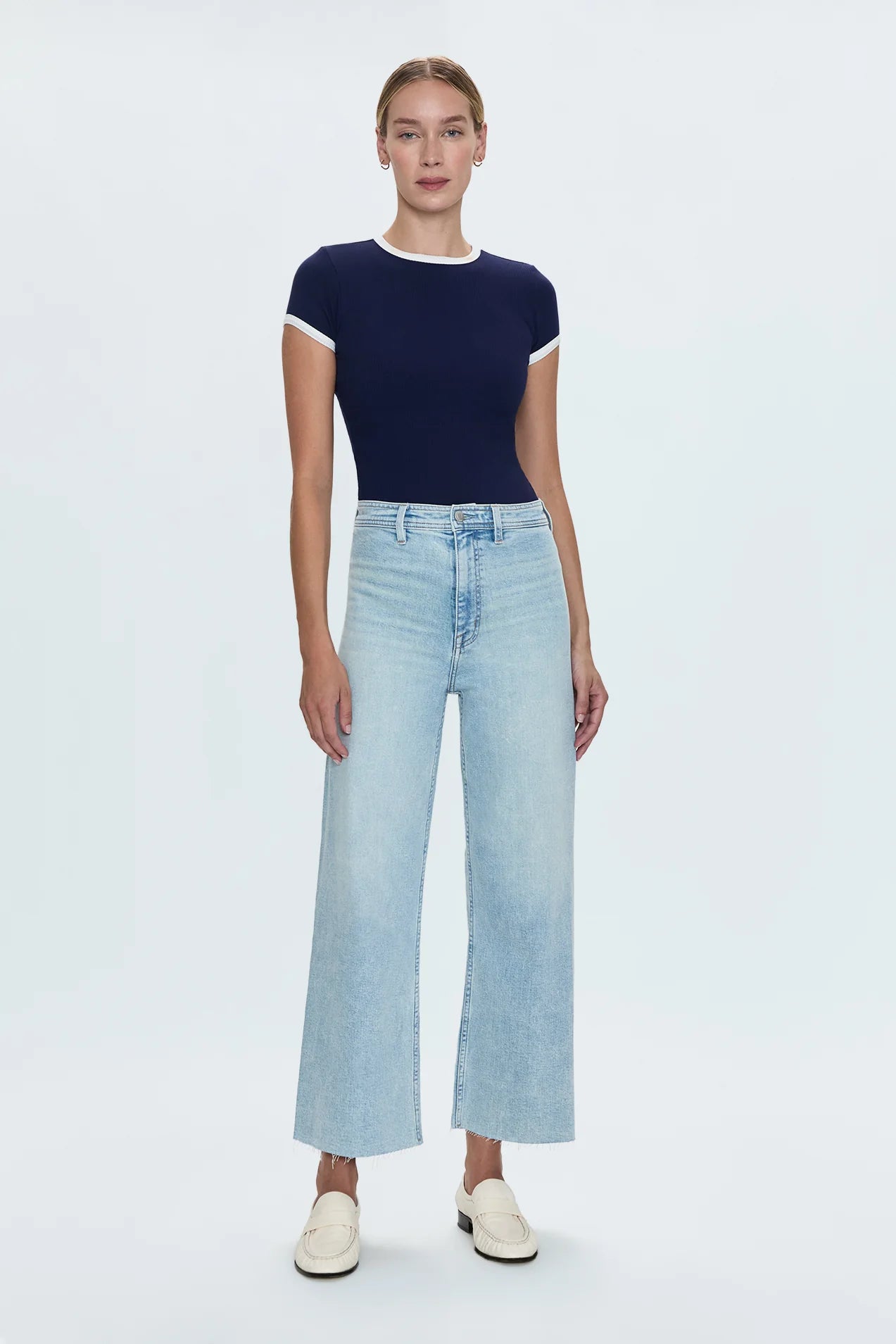 PENNY CROP WIDE LEG