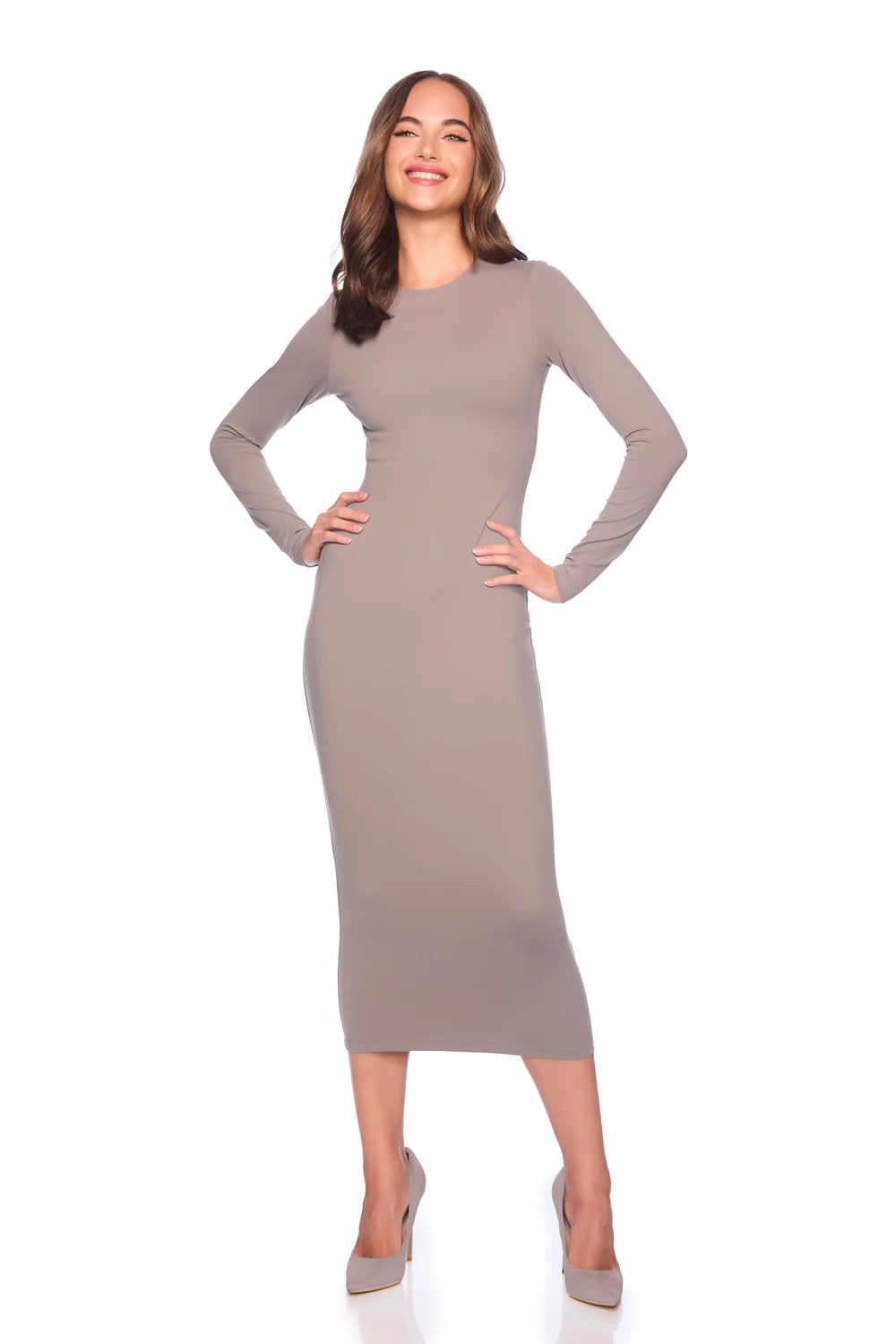 CREW MIDI DRESS