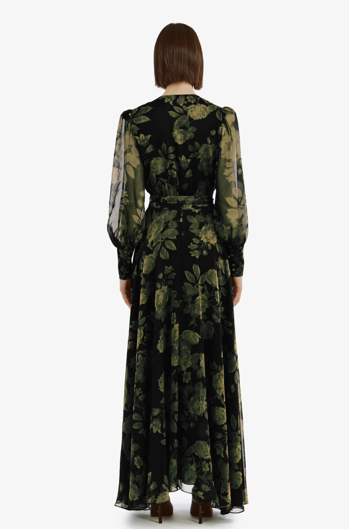 LUCIANNA MAXI WRAP DRESS
