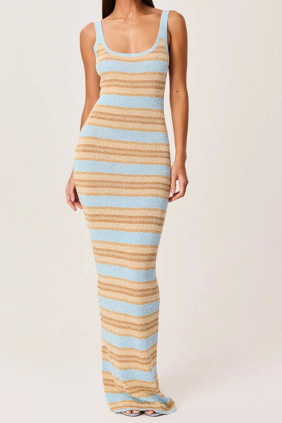 MALINA MAXI SHIMMER DRESS