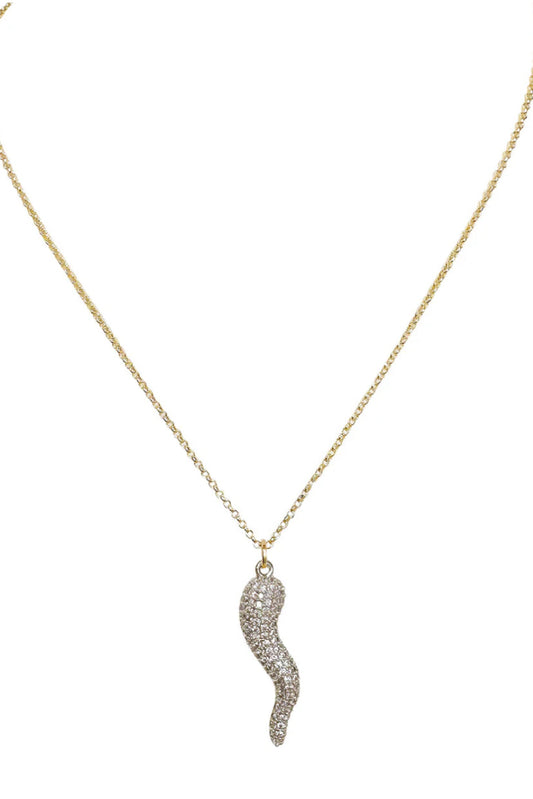 ITALIAN HORN NECKLACE