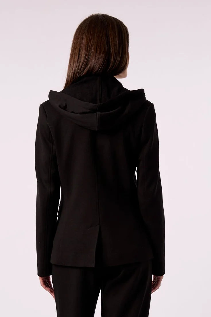 HELEN DOUBLE BREASTED BLAZER WITH SWEATER INSERT