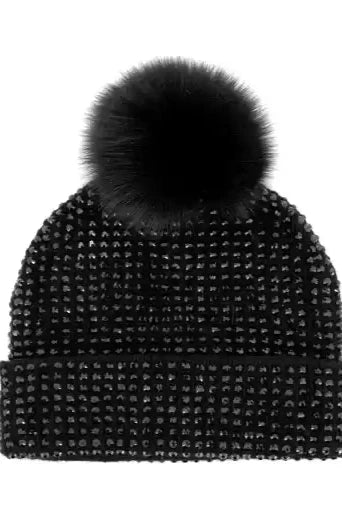 RHINESTONE BEANIE